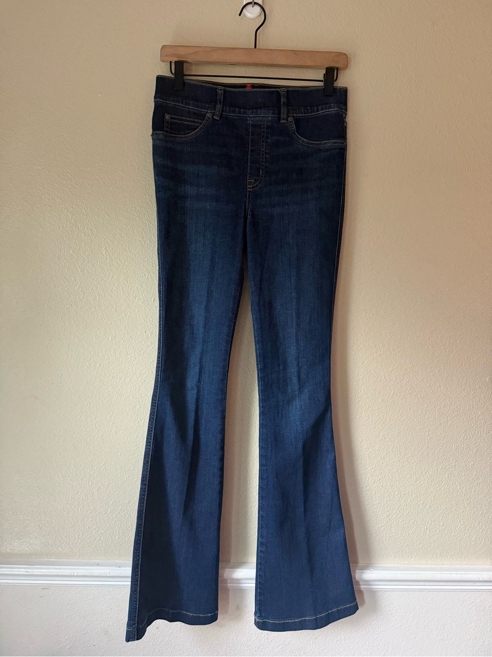 SPANX Dark Blue Flare Jeans